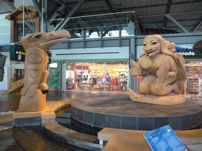 sculpture, Vancouver airport