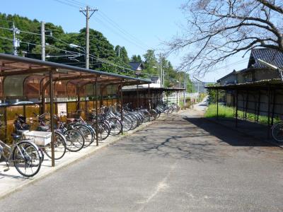 bicycle parking at Chiji