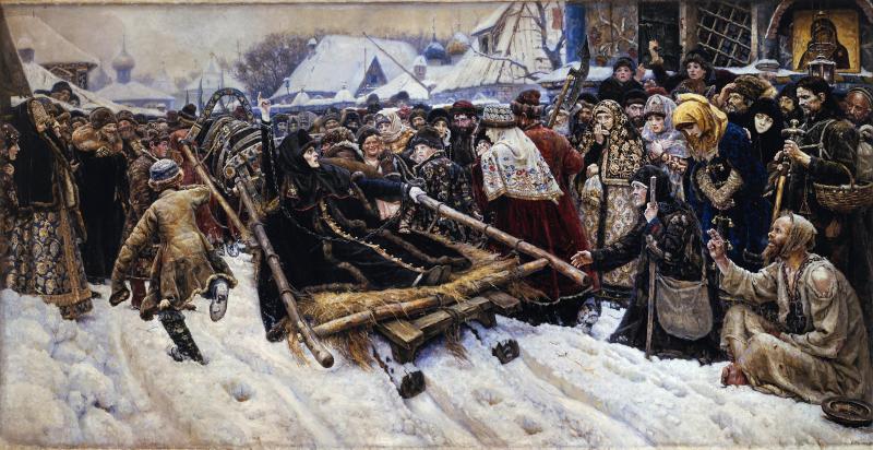 Byarynya Morozova by Vasily Surikov