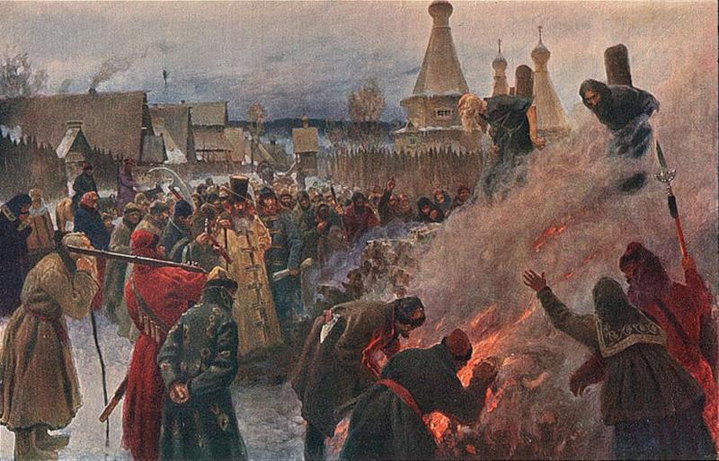 Burning of Avvakum